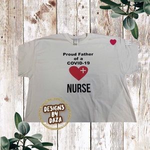 Customizable t-shirt to support essential worker